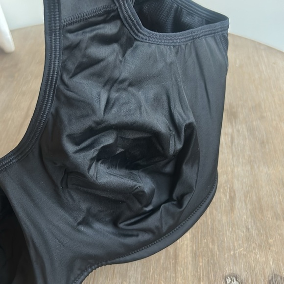SYROKAN Black Underwire Sports Bra Adjustable Strap Size 36E - Picture 11 of 12
